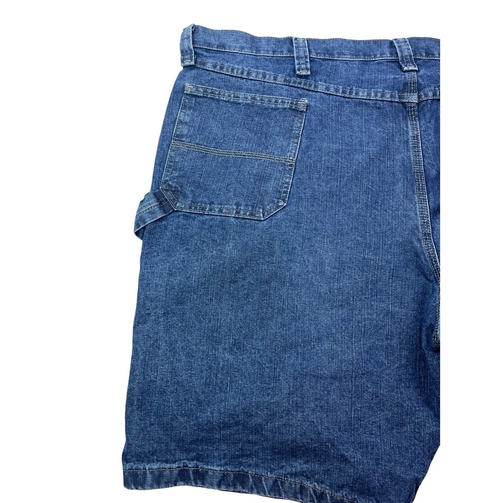 Wrangler Mens Size 48 Denim‎ Flat Front 5 Pocket Carpenter Shorts Outdoor Casual - Picture 5 of 16